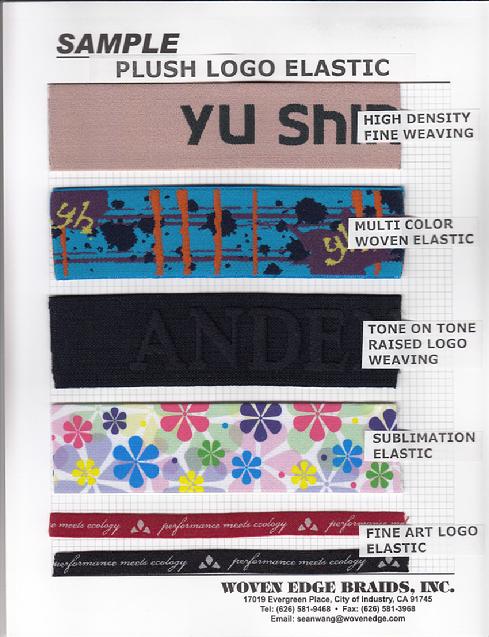 Plush Logo Elastic