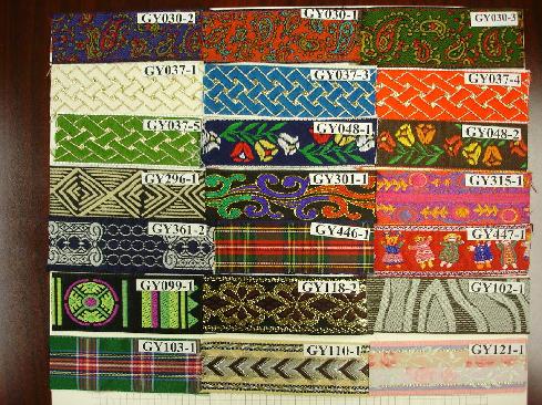 1" Jacquard Ribbon